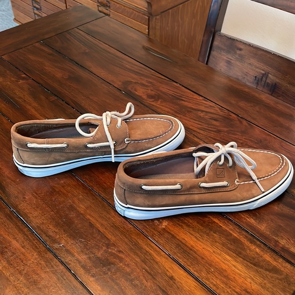 Sperry top-sider suede leather boat shoe size 8 1/2 - Picture 5 of 9